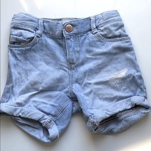 Distressed Old Navy jean shorts